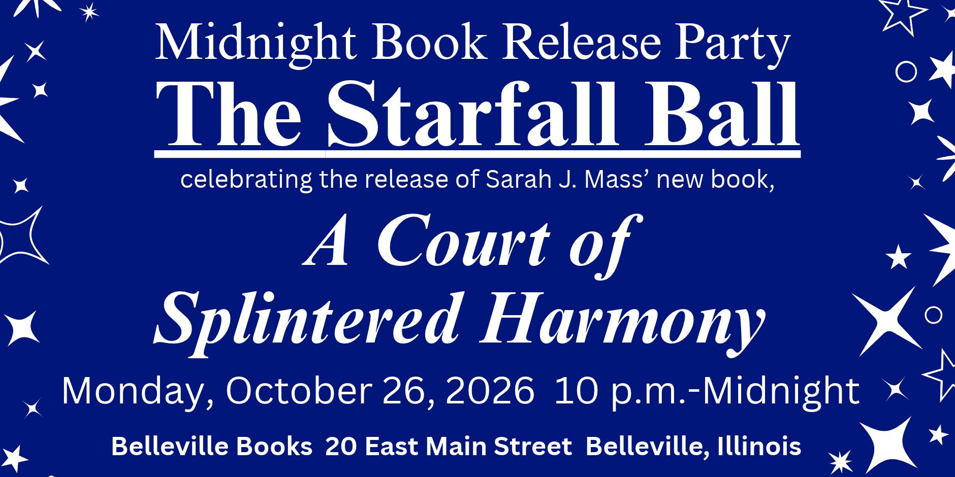 The Starfall Ball Midnight Release Party